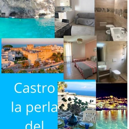 Casa Alba Castro Salento Villa Bagian luar foto
