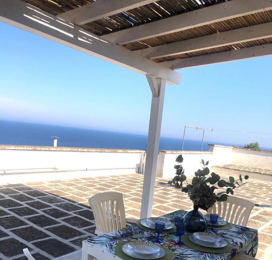 Casa Alba Castro Salento Villa Bagian luar foto