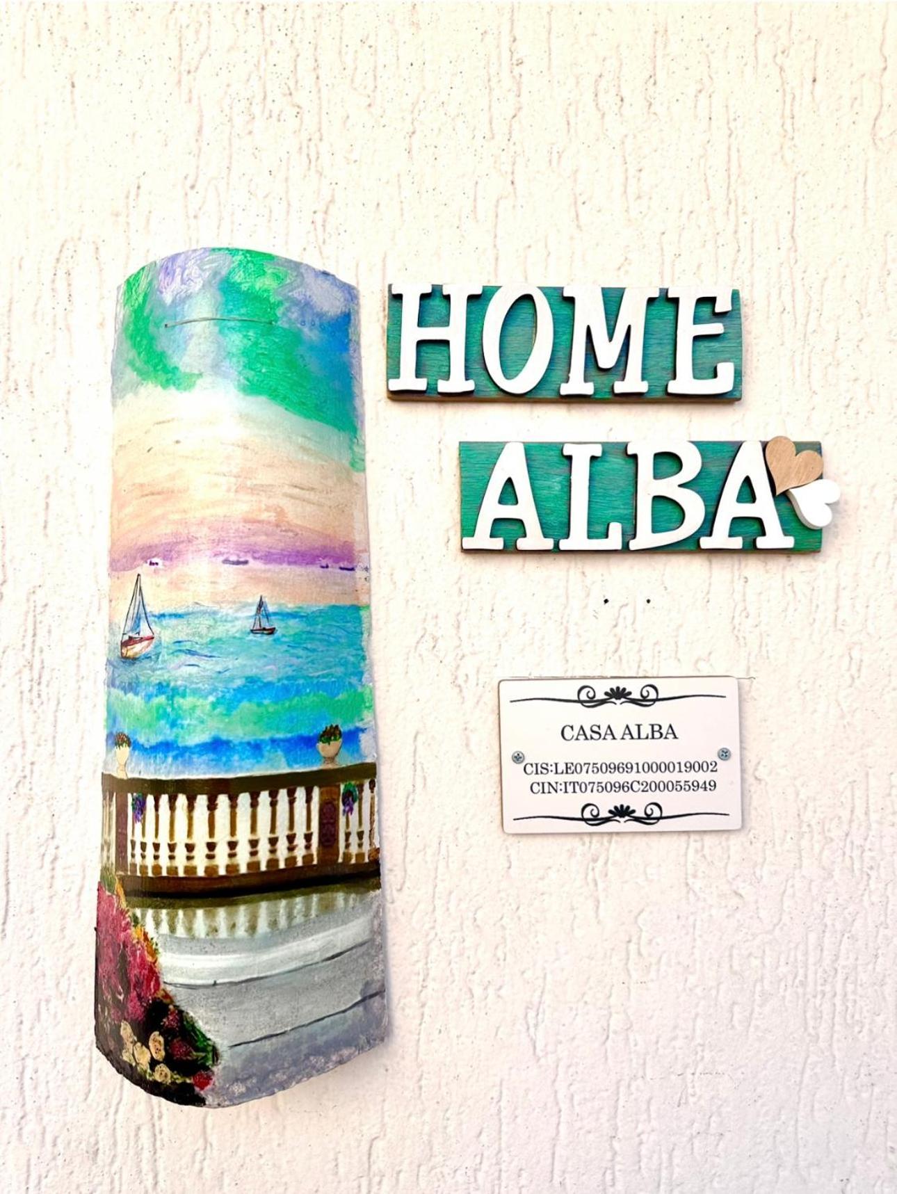 Casa Alba Castro Salento Villa Bagian luar foto